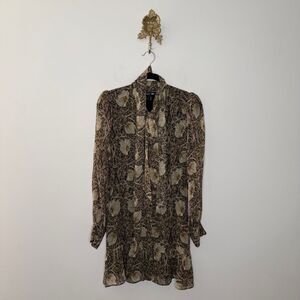paige ysabel wrap mini dress PAIGE Ysabel Velvet Mini Dress
